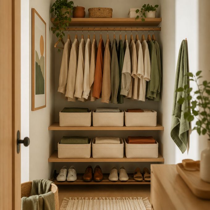 Closet storage